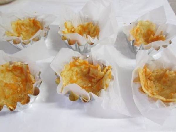 TULIPAS DE QUESO - Preparación paso 3