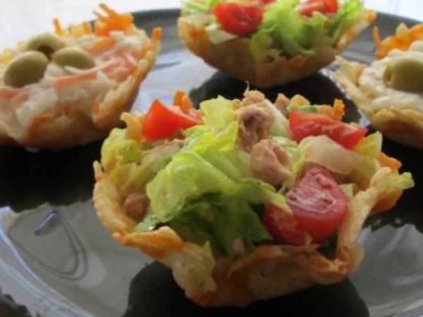 TULIPAS DE QUESO - Preparación paso 4