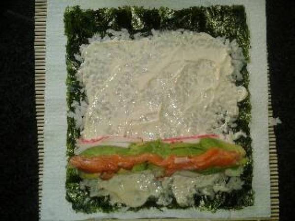Sushi fácil - Preparación paso 2