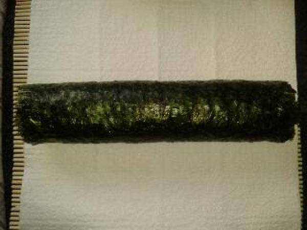 Sushi fácil - Preparación paso 3