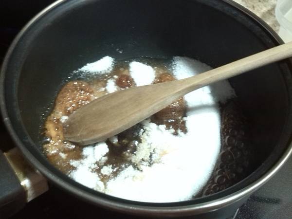 Pudin con sobras - Preparación paso 1