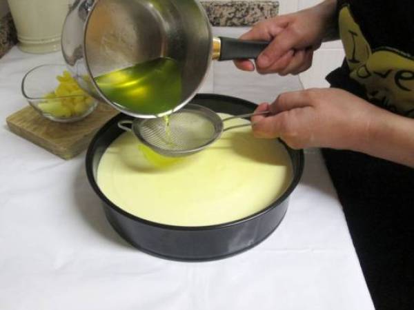 Tarta de limon - Preparación paso 3