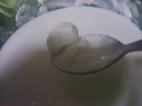 Helado de pistachos - Preparación paso 1