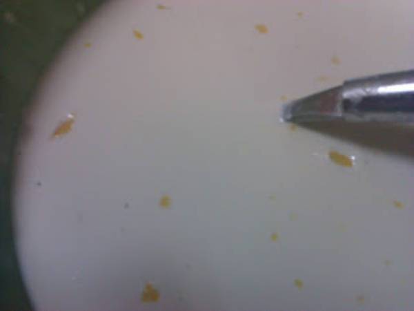 Helado de pistachos - Preparación paso 2