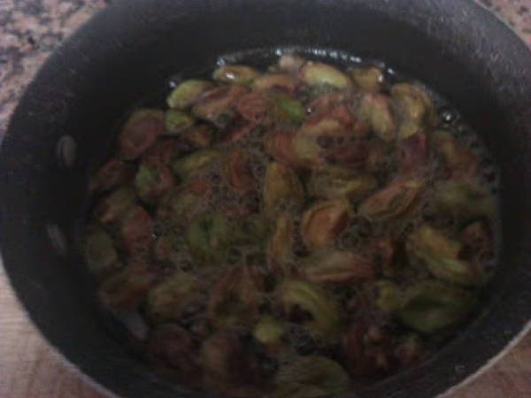 Helado de pistachos - Preparación paso 3