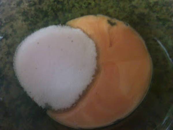 Helado de pistachos - Preparación paso 4