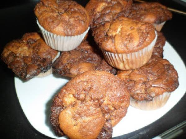 Magdalenas con Nutella - Preparación paso 7