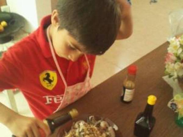 CAMARONES AL MOJO DE AJO DON JOS - Preparación paso 2