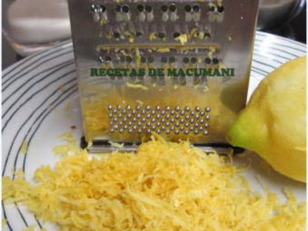 GRANIZADO DE LIMON - Preparación paso 2