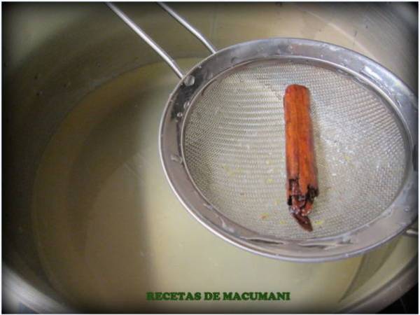 GRANIZADO DE LIMON - Preparación paso 3