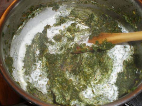 PALAK PANEER VEGANO - Preparación paso 5