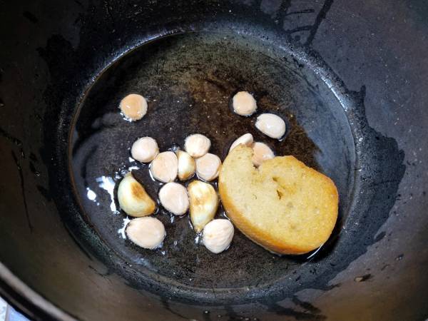 PATATAS CON MAJADO DE ALMENDRAS {RECETA VEGANA} - Preparación paso 1