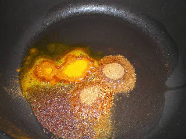 Patatas Bombay {receta de Jamie Oliver} - Preparación paso 2