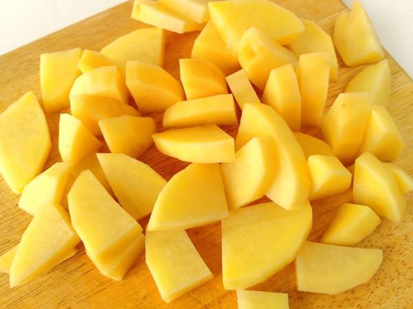 ALOO GOBI (CURRY DE PATATAS Y COLIFLOR) - Preparación paso 6