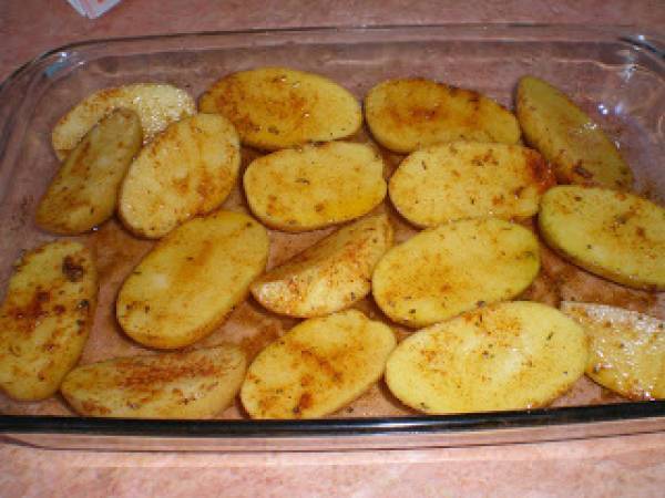 Patatas cajun - Preparación paso 1
