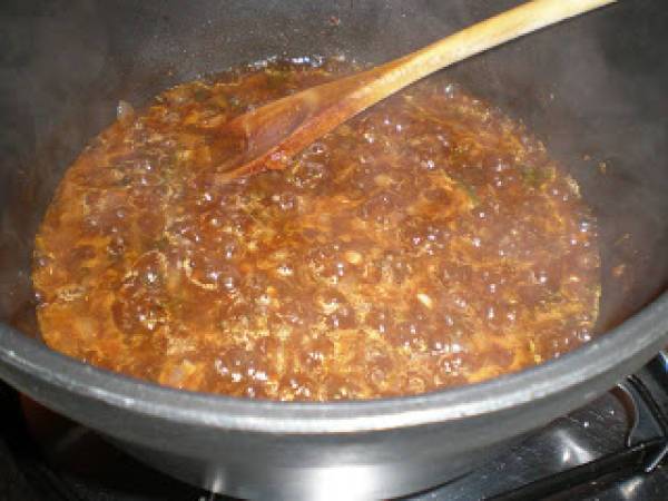 JUDIAS PINTAS LIGERAMENTE PICANTES - Preparación paso 4