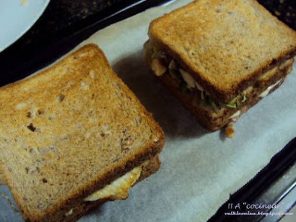 Sandwich Club - Preparación paso 5
