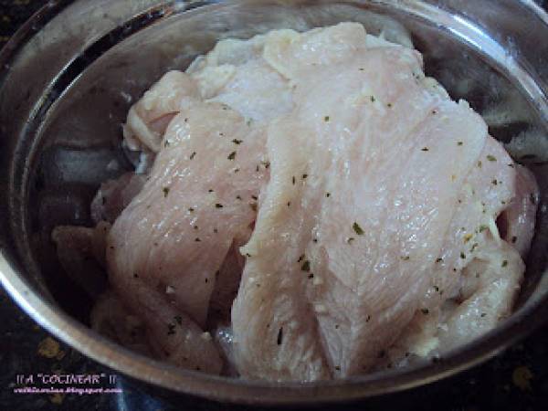 Filetes al limón - Preparación paso 2