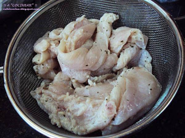 Filetes al limón - Preparación paso 3