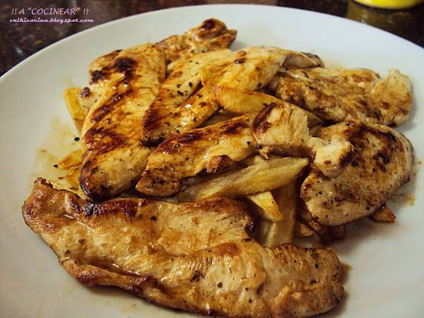 Filetes al limón - Preparación paso 4