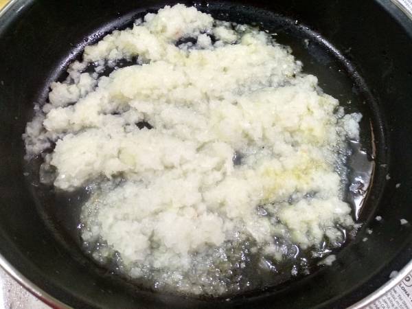 CONGRIO CON SALSA - Preparación paso 3