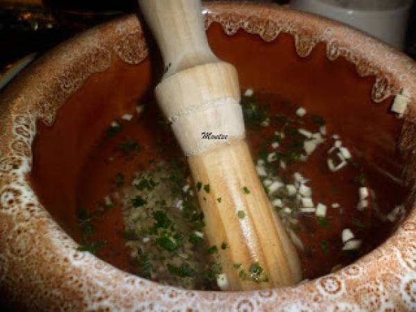 Pollo al ajillo con patatas - Preparación paso 2