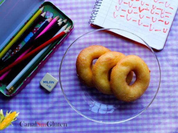 Donuts sin gluten - Preparación paso 1