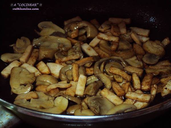 Escalopines de lomo a la crema - Preparación paso 2