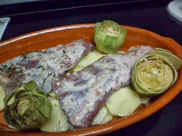 Costillas de cerdo al horno - Preparación paso 3