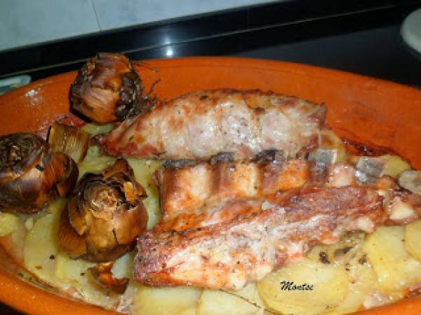 Costillas de cerdo al horno - Preparación paso 4