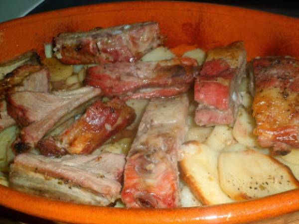 Costillas de cerdo al horno - Preparación paso 5