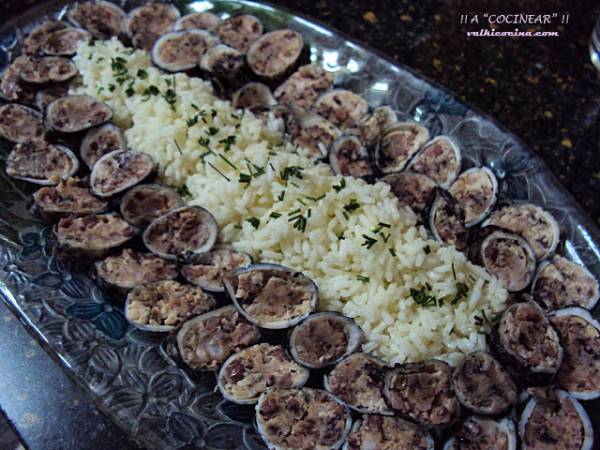 Chipirones en su tinta rellenos de jamón - Preparación paso 5