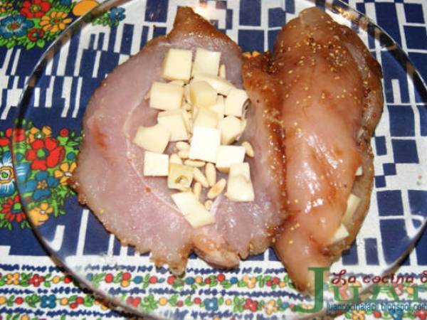SOLOMILLO DE PAVO RELLENO Y ENVUELTO EN HOJALDRE - Preparación paso 2