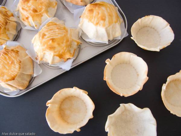 Cestitas de Apio - Preparación paso 1