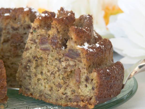 Bizcocho de Calabacín y Frutos Secos - Preparación paso 2