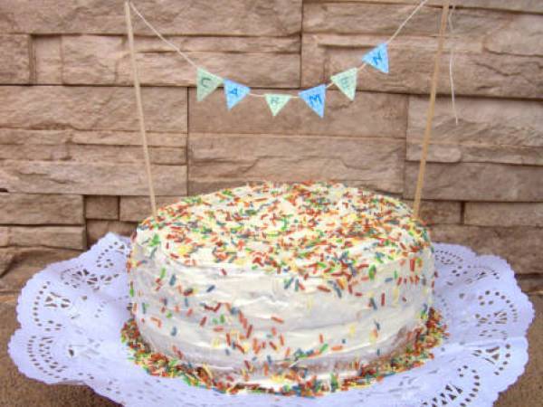 Tarta Piñata - Preparación paso 1