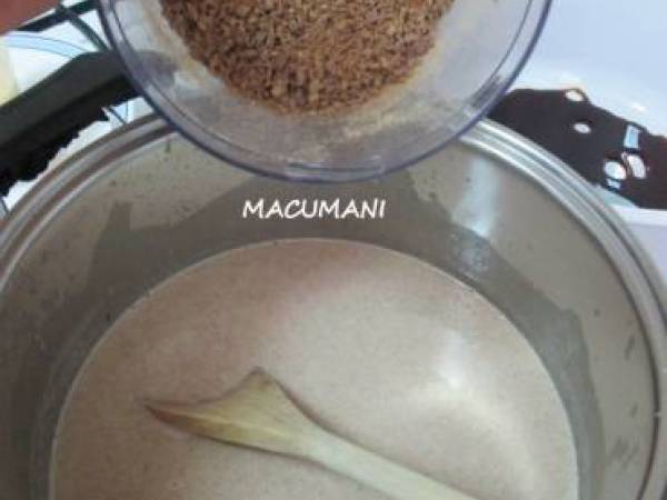 TARTA FLAN DE HUESITOS - Preparación paso 2