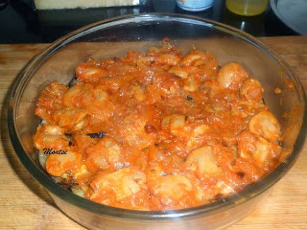 Pastel de berenjenas - Preparación paso 4