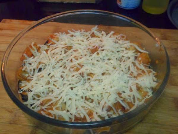 Pastel de berenjenas - Preparación paso 5