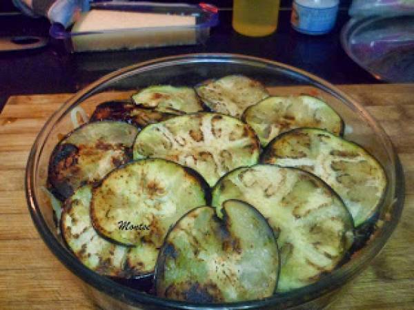 Pastel de berenjenas - Preparación paso 6