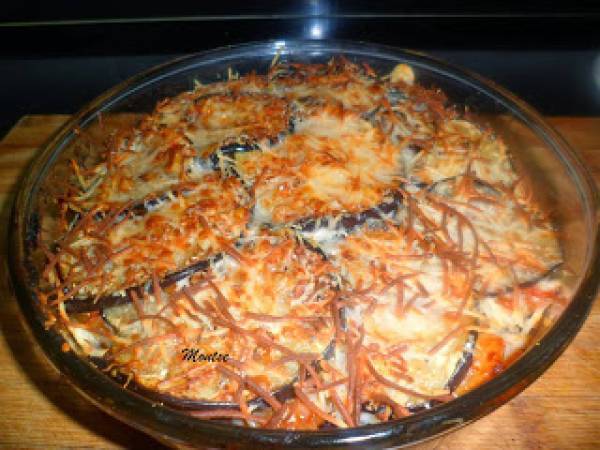 Pastel de berenjenas - Preparación paso 7