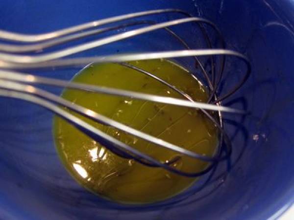 Carpaccio de Calabacín con Alcaparras - Preparación paso 2