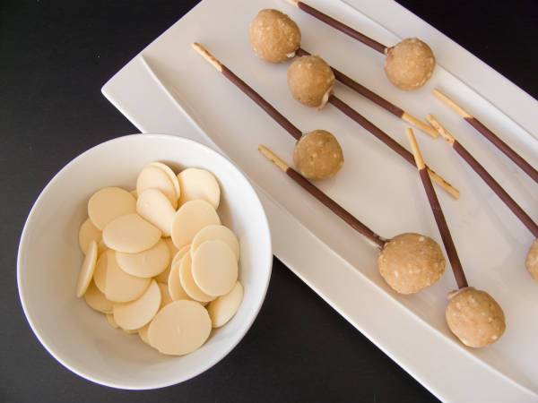 Tiramisu Cake Pops - Preparación paso 2