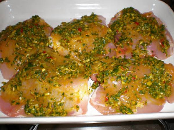 POLLO CON MARINADA TAILANDESA - Preparación paso 3