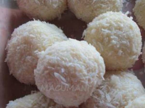 Trufas de chocolate blanco - Preparación paso 3