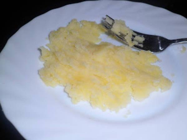 Panellets de Piñones - Preparación paso 1