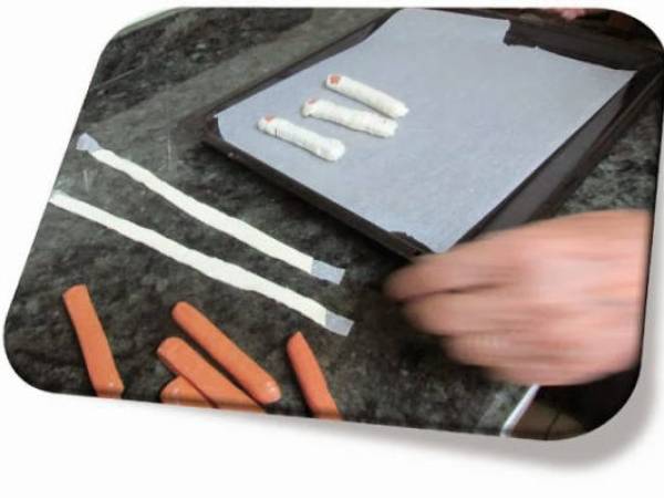 Cena de Halloween - Preparación paso 4