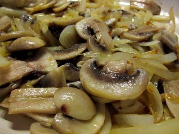 Pastel de macarrones con atún y champiñones. - Preparación paso 1
