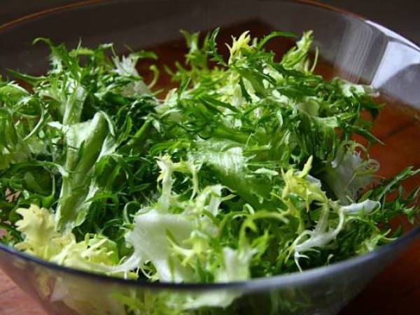 Ensalada de Navidad - Preparación paso 1