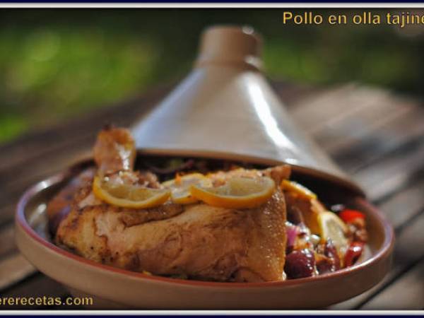 Pollo en olla tajine. - Preparación paso 1